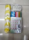 Fashionable PEVA shower curtains with bath flowers details Picture